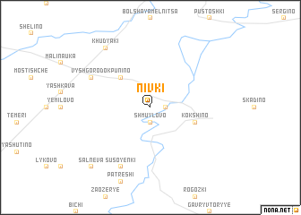 map of Nivki