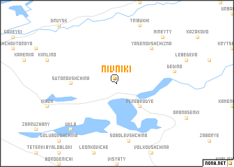map of Nivniki