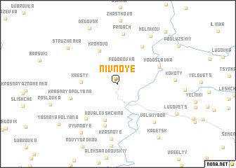 map of Nivnoye