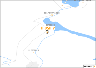 map of Nivskiy