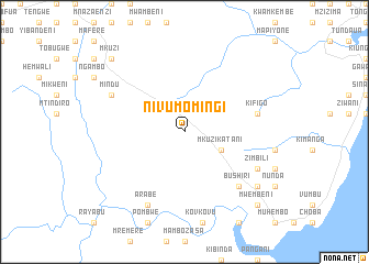 map of Nivumomingi