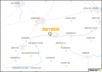 map of Nivyanin