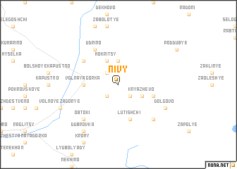 map of Nivy