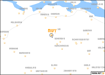 map of Nivy