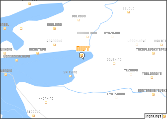 map of Nivy