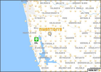 map of Niwantidiya