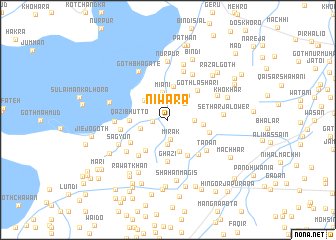 map of Niwāra