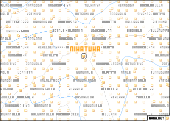 map of Niwatuwa