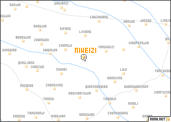 map of Niweizi