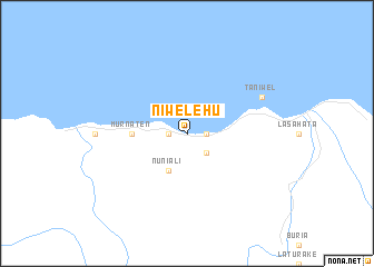 map of Niwelehu