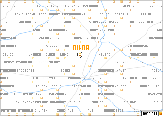 map of Niwna