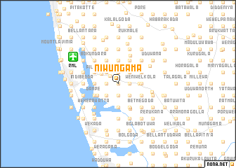 map of Niwungama