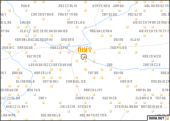 map of Niwy