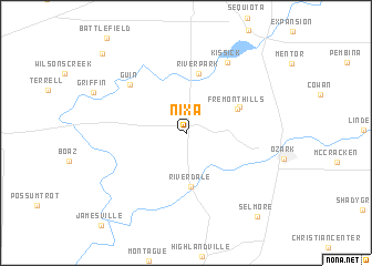map of Nixa