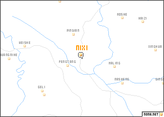 map of Nixi