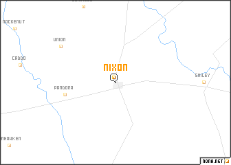 map of Nixon