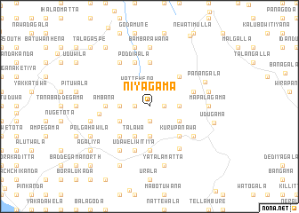 map of Niyagama