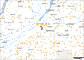 map of Niyāla