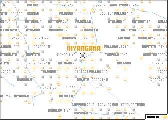 map of Niyangama