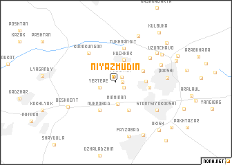 map of Niyazmudin