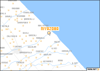 map of Niyazoba