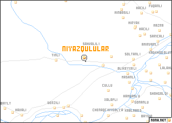 map of Niyazqulular