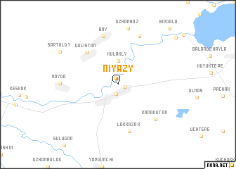 map of Niyazy