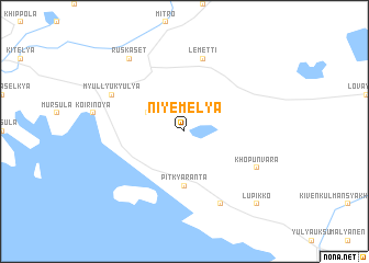 map of Niyemelya