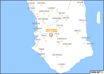 map of Niyog