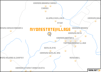 map of Niyor Estate Village