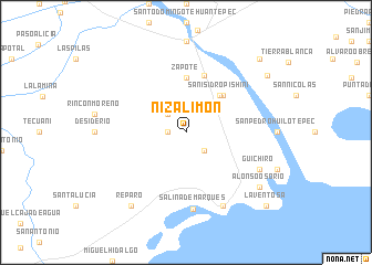 map of Niza Limón