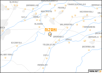 map of Nizami