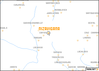 map of Nizavigana