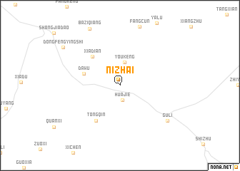 map of Nizhai