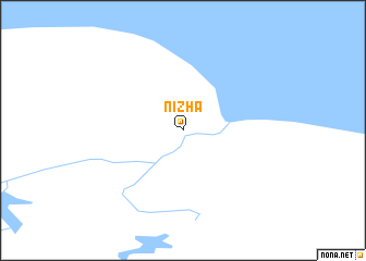 map of Nizha