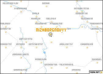 map of Nizhborg Novyy