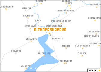 map of Nizhneaskarovo