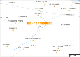 map of Nizhneatashevo