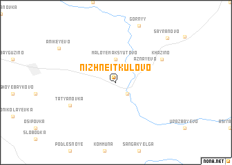 map of Nizhne-Itkulovo