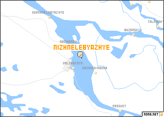 map of Nizhne-Lebyazh\