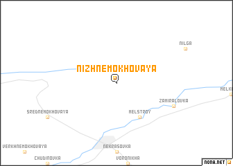 map of Nizhne-Mokhovaya