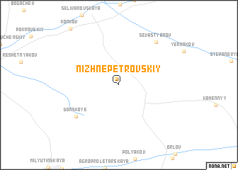 map of Nizhne-Petrovskiy