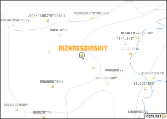 map of Nizhne-Soinskiy