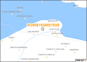 map of Nizhneye Gareyevo