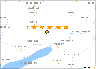 map of Nizhneye Kansiyarovo