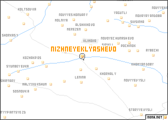 map of Nizhneye Klyashevo