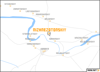 map of Nizhne-Zatonskiy