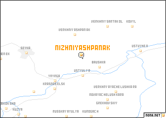 map of Nizhniy Ashpanak