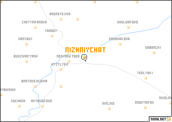 map of Nizhniy Chat