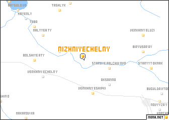 map of Nizhniye Chelny